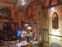 Mühely, bemutató terem